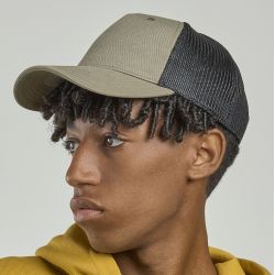 Casquette trucker 5 pans en polyester recyclé, légère et respirante, 200 g/m²