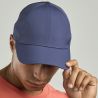 Casquette 6 panneaux sans coutures en polyester recyclé, 190 g/m²