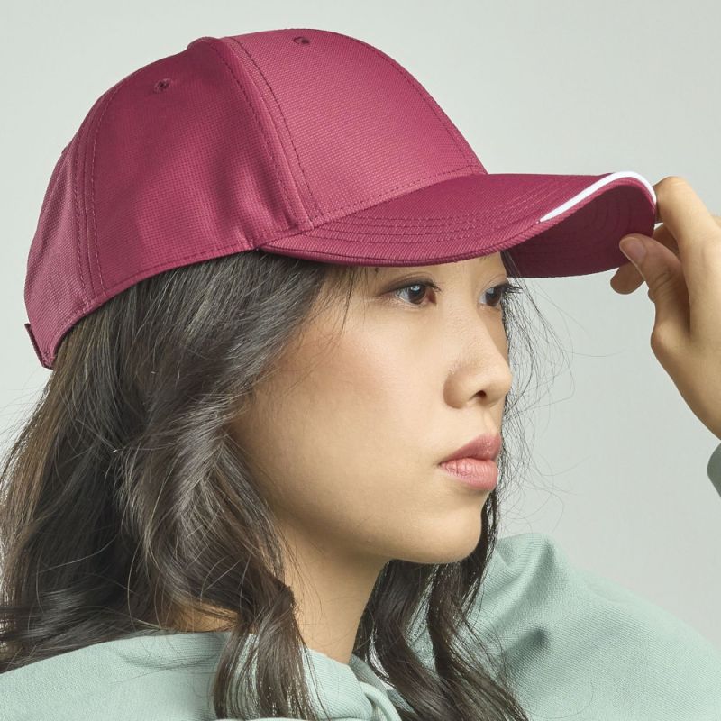 Casquette en polyester recyclé 6 panneaux, fermeture par Velcro, 170 g/m²
