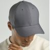 Casquette baseball 6 panneaux en polyester recyclé, élasthanne, 200 g/m²