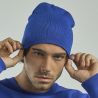 Bonnet boule en polyester recyclé double épaisseur
