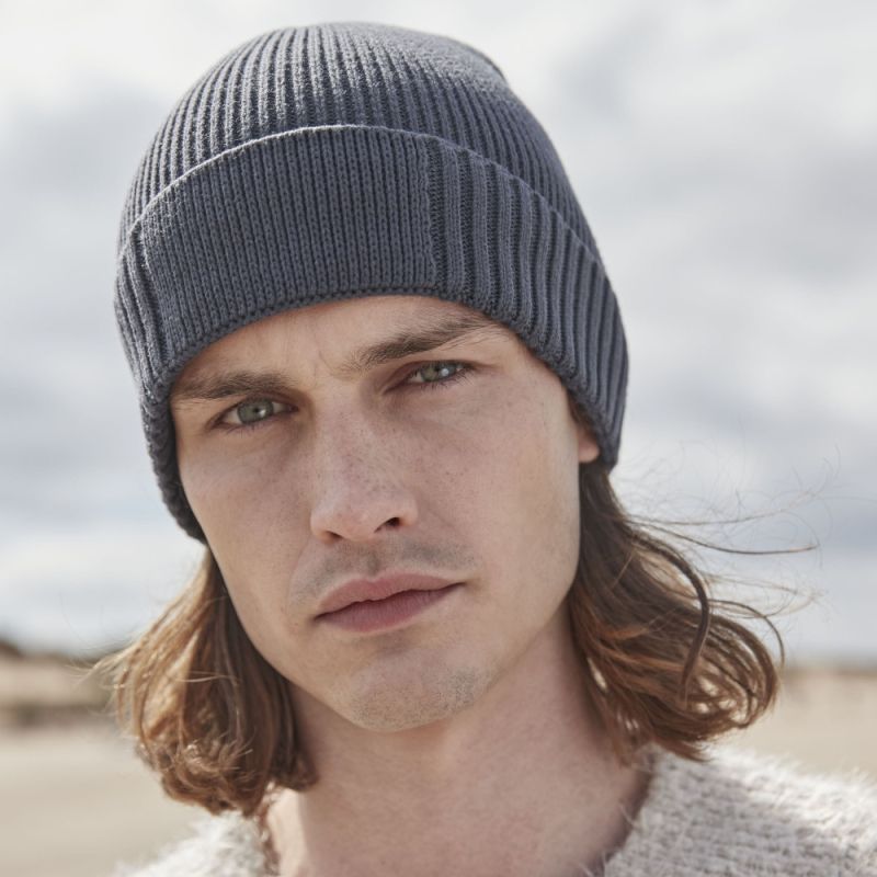 Bonnet en coton organique léger avec patch, confort maximal