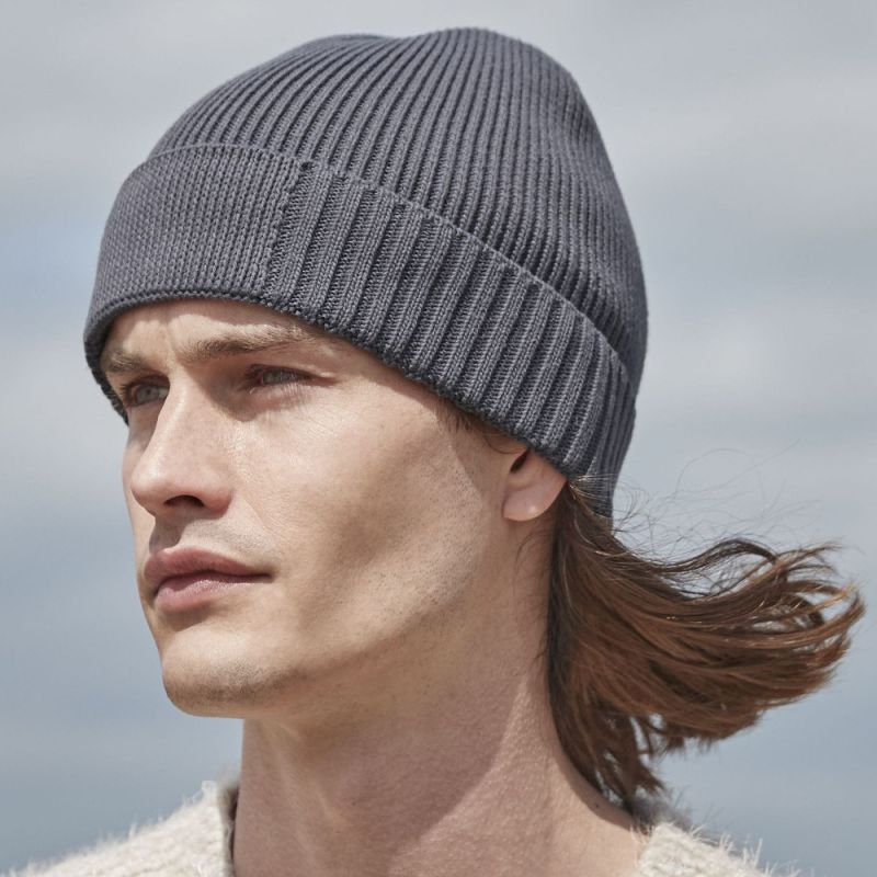 Bonnet en coton organique léger avec patch, confort maximal