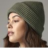 Bonnet coupe-vent et respirant en polyester recyclé, doublure en coton