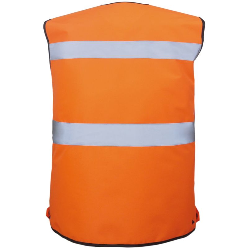 Gilet de sécurité haute visibilité rip stop multiples poches, 120 g/m²