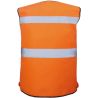 Gilet de sécurité haute visibilité rip stop multiples poches, 120 g/m²