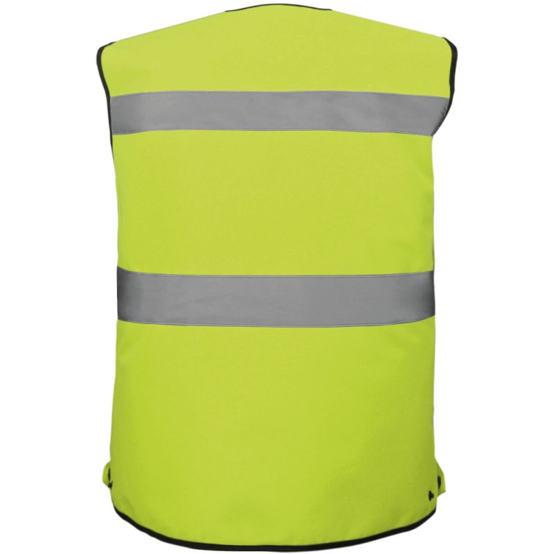 Gilet de sécurité haute visibilité rip stop multiples poches, 120 g/m²