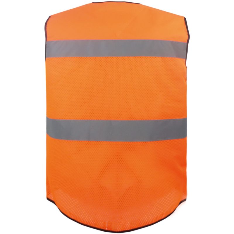 Gilet de sécurité haute visibilité rip stop multiples poches, 120 g/m²