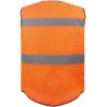 Gilet de sécurité haute visibilité rip stop multiples poches, 120 g/m²