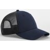 Casquette trucker 6 panneaux en polyester recyclé avec bandeau anti-transpiration