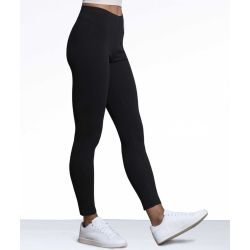Legging femme stretch taille élastiquée, 180 g/m²