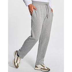 Pantalon jogging avec poches, coupe droite, taille élastique, cordon de serrage, 290 g/m²