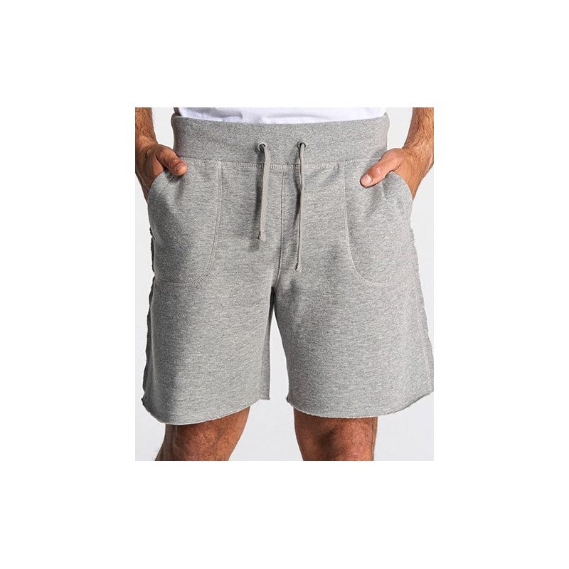 Short jogging avec poches, taille élastique, cordon de serrage, 290 g/m²