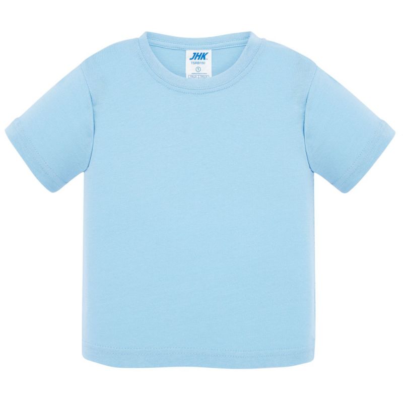Tee-shirt pour bébé en coton peigné prérétréci, 150 g/m²