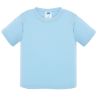 Tee-shirt pour bébé en coton peigné prérétréci, 150 g/m²