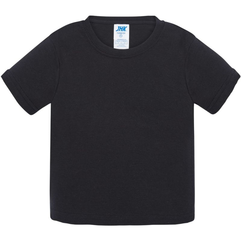 Tee-shirt pour bébé en coton peigné prérétréci, 150 g/m²