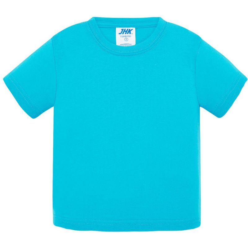 Tee-shirt pour bébé en coton peigné prérétréci, 150 g/m²