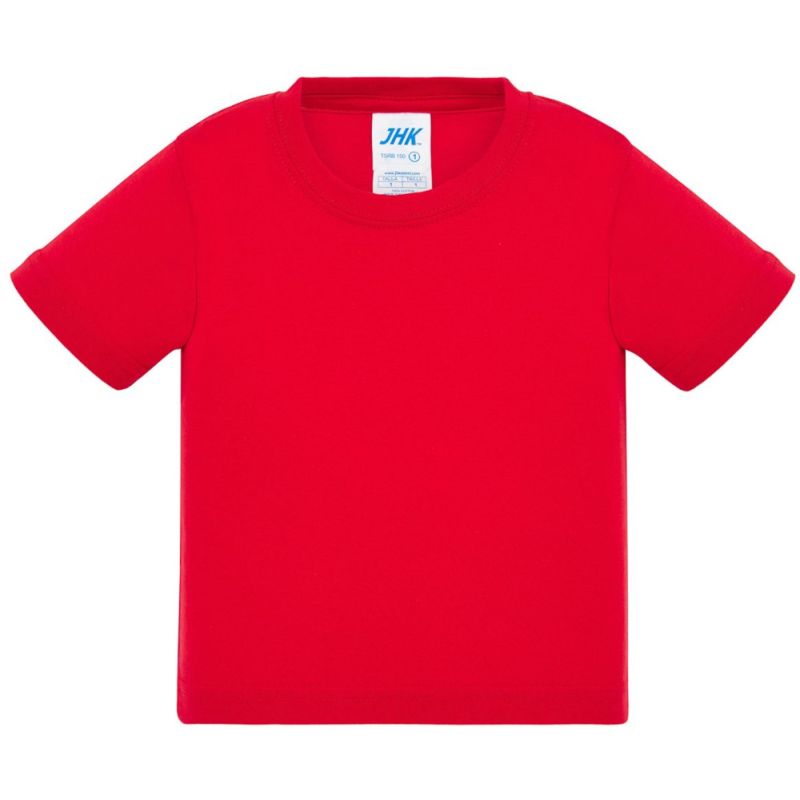 Tee-shirt pour bébé en coton peigné prérétréci, 150 g/m²