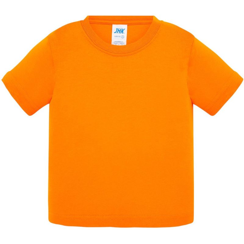 Tee-shirt pour bébé en coton peigné prérétréci, 150 g/m²