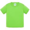 Tee-shirt pour bébé en coton peigné prérétréci, 150 g/m²