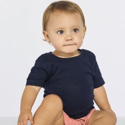 Tee-shirt pour bébé en coton peigné prérétréci, 150 g/m²
