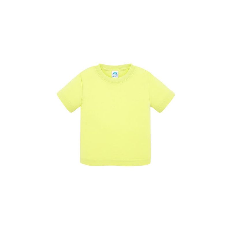 Tee-shirt pour bébé en coton peigné prérétréci, 150 g/m²