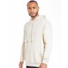 Sweat à capuche doublée en coton bio et polyester recyclé, manches montées, 280 g/m²