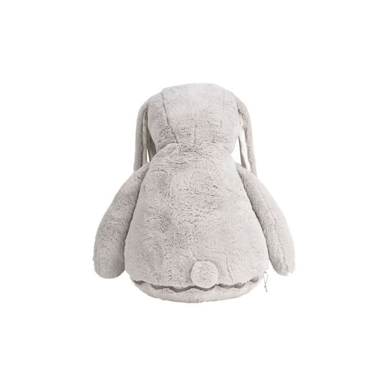 Peluche Lapin grande taille yeux cousus pour bébé, conforme  à la norme EN71