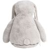 Peluche Lapin grande taille yeux cousus pour bébé, conforme  à la norme EN71