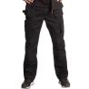 Pantalon de travail multi-poches déperlant en polyester et coton, 280 g/m²
