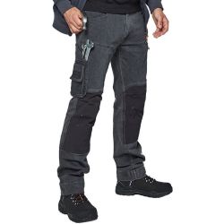 Pantalon stretch léger coton Coolmax® avec poches pratiques, 310 g/m²