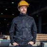 Veste multi-poches stretch en coton, 2 poches latérales, poche poitrine, 275 g/m²