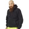 Sweat à capuche épais avec poche kangourou, cordon de serrage, 360 g/m²