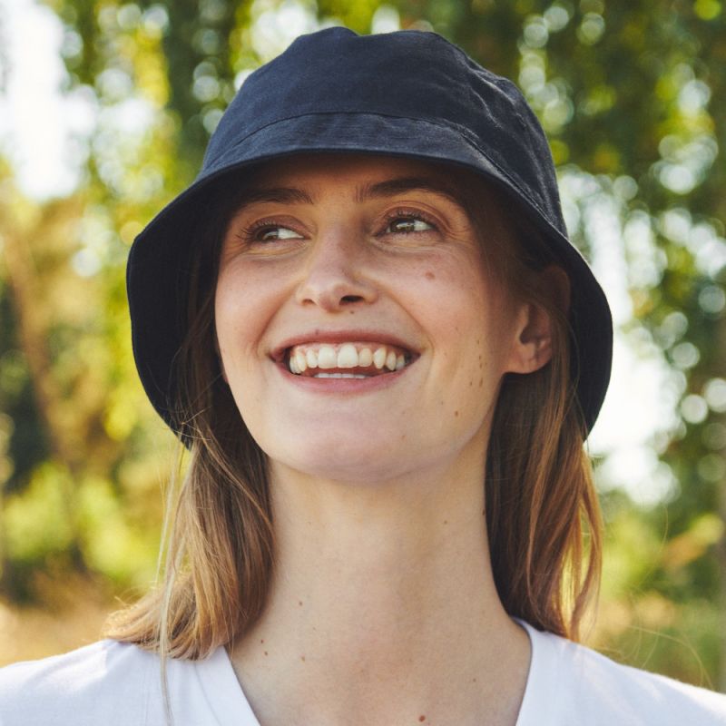 Chapeau bob en coton organique peigné, 210 g/m²