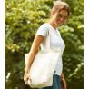 Sac shopping en coton organique avec fermeture zippée, 300 g/m²