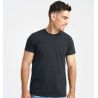 Tee-shirt en coton recyclé col rond, manches courtes, 180 g/m²