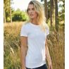 Tee-shirt femme en coton biologique Tiger col rond, coupe moderne, 155 g/m²