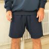 Short en coton organique Tiger, coupe ample, poches latérales, 300 g/m²