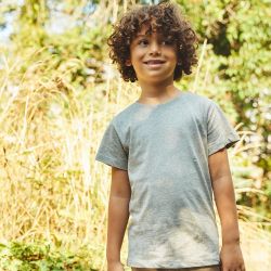 T-shirt enfant coton biologique Tiger col rond, manches courtes, 155 g/m²
