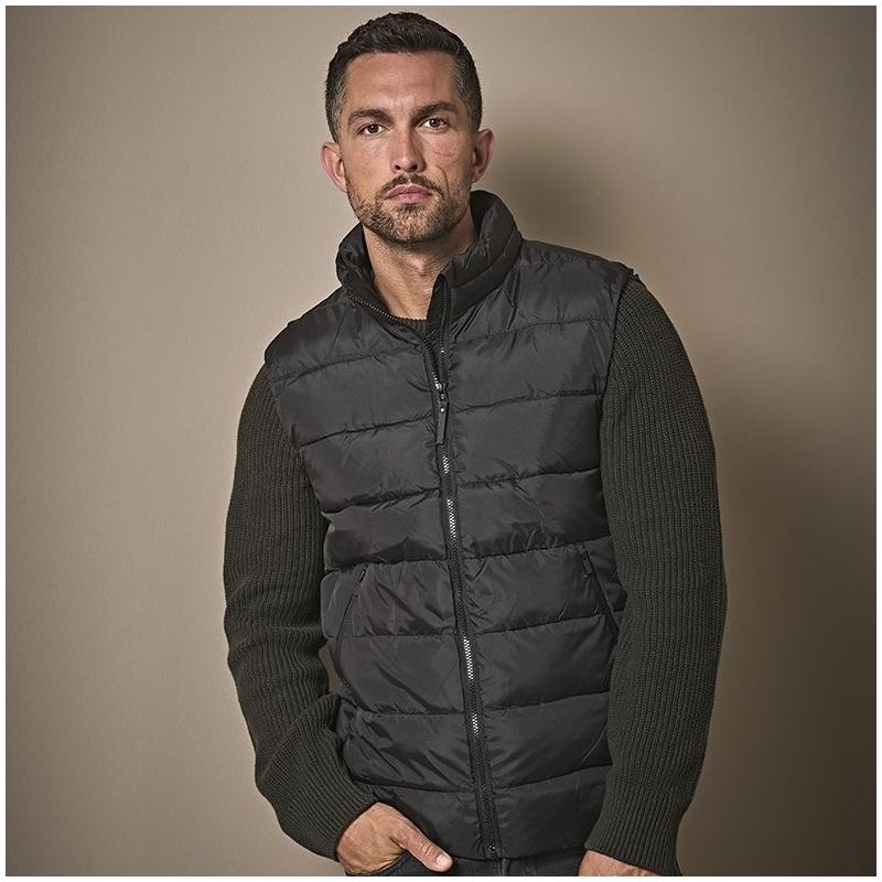 Bodywarmer léger déperlant en polyester recyclé avec rembourrage DuPont™