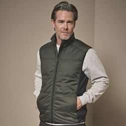 Bodywarmer bi-matière ajusté polyester avec isolation DuPont™, 235 g/m²