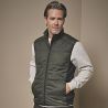 Bodywarmer bi-matière ajusté polyester avec isolation DuPont™, 235 g/m²