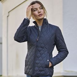 Veste Richmond femme nylon ajustée avec poches, fermeture éclair
