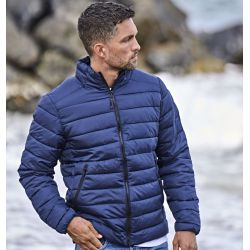 Veste doudoune légère en polyester recyclé, imperméable, poches zippées