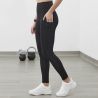 Legging femme de sport avec poche téléphone, taille haute, 260 g/m²