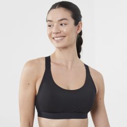 Brassière de sport, bretelles croisées et élastiquées dans le dos, 260 g/m²