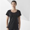 T-shirt oversize col échancré, décolleté large, dos plus long, toucher doux, 160 g/m² 