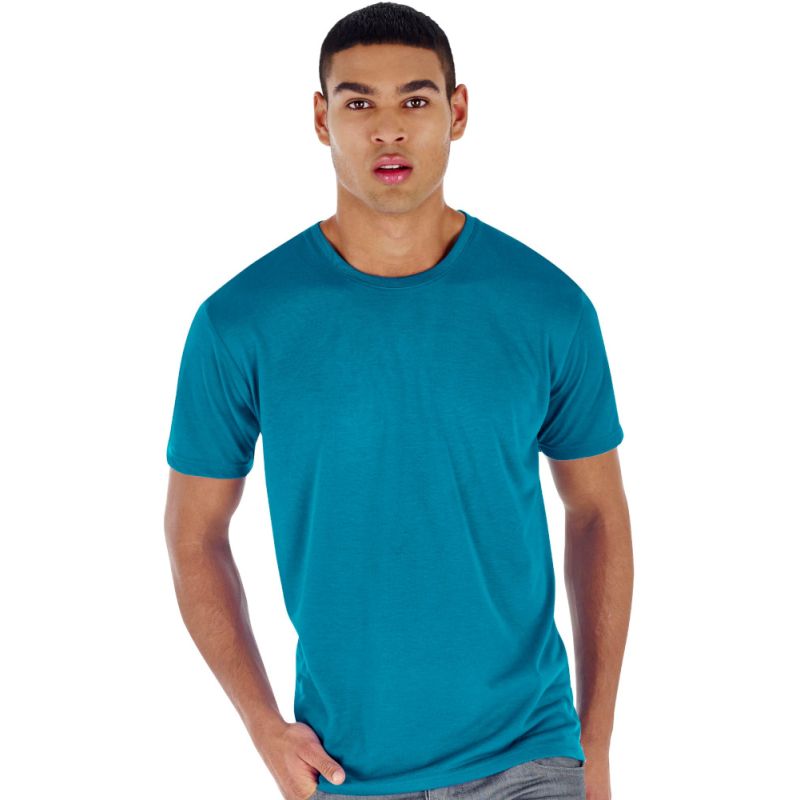 T-shirt de sport homme pas cher respirant, protection UV, 150 g/m²