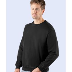 Sweat-shirt pas cher manches droites en polycoton, 300 g/m²