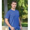 Tee-shirt respirant en polyester léger, manches droites, 135 g/m²